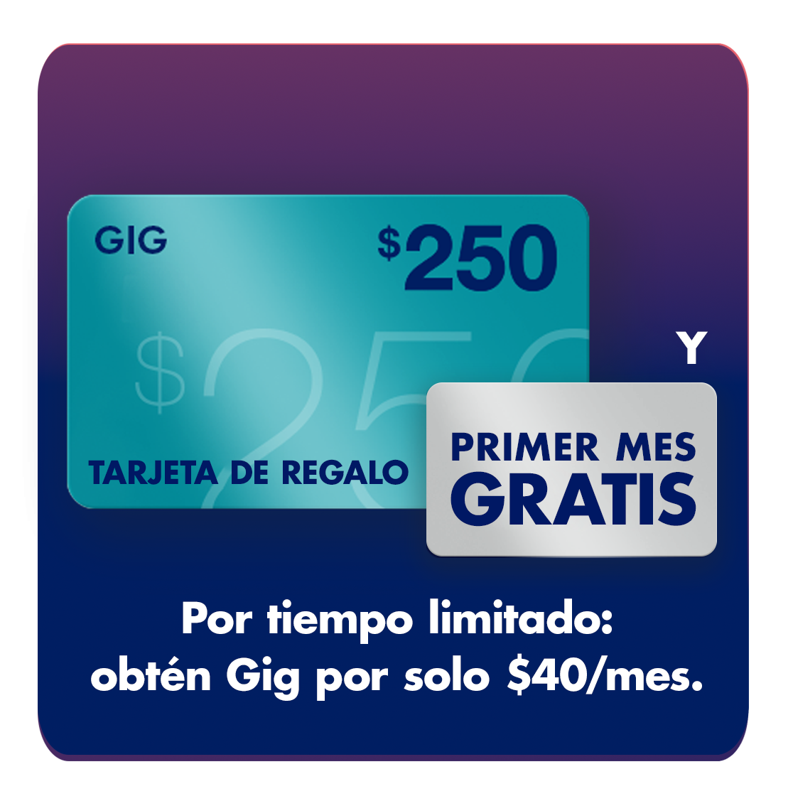 Nueva tarjeta gig 10 24