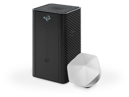 Adolescente con streaming de tv