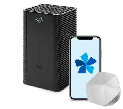 Módem y enrutador Breezeline