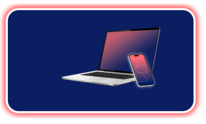 Una computadora y un teléfono